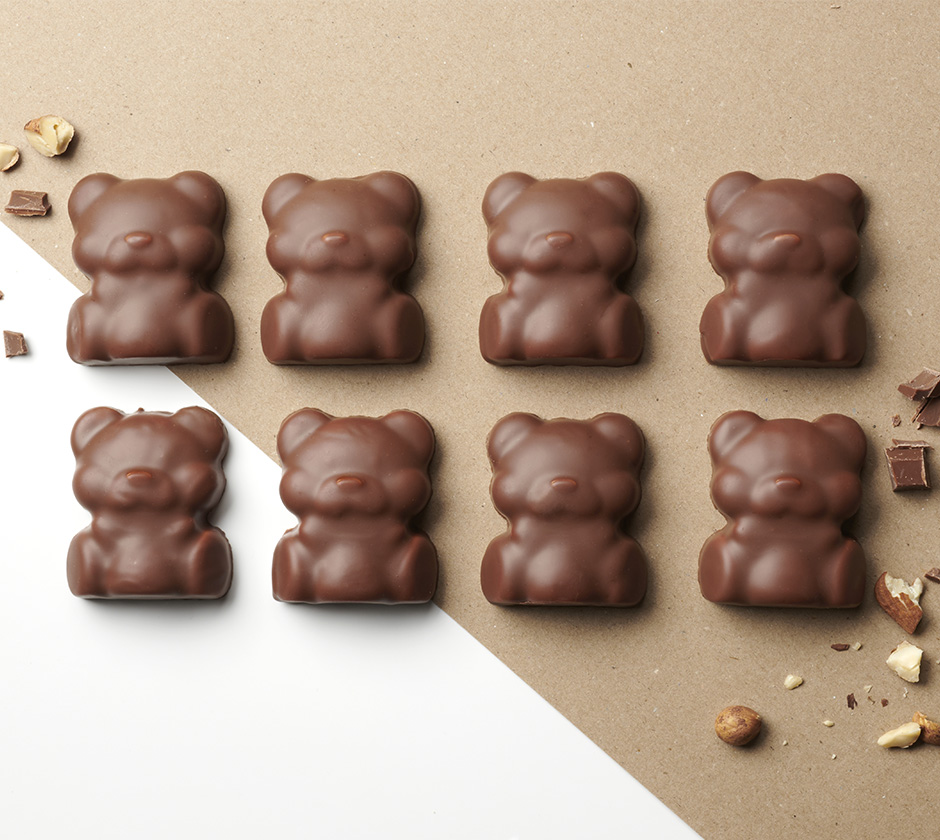 Coffret 8 Oursons praliné guimauve - 230g