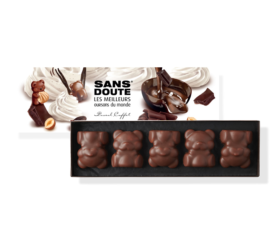 Coffret 15 Oursons praliné guimauve - 430g