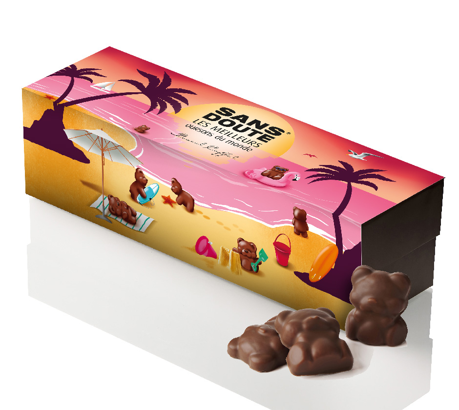 Coffret 15 Oursons praliné guimauve - 430g