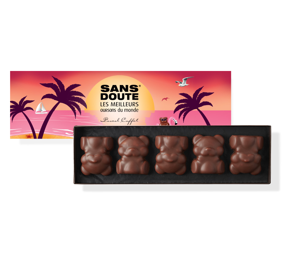 Coffret 15 Oursons praliné guimauve - 430g