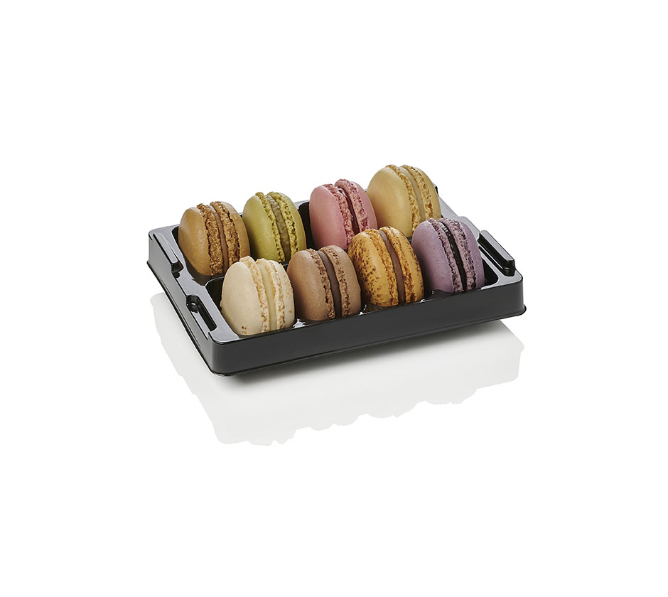 Coffret de 8 macarons assortis