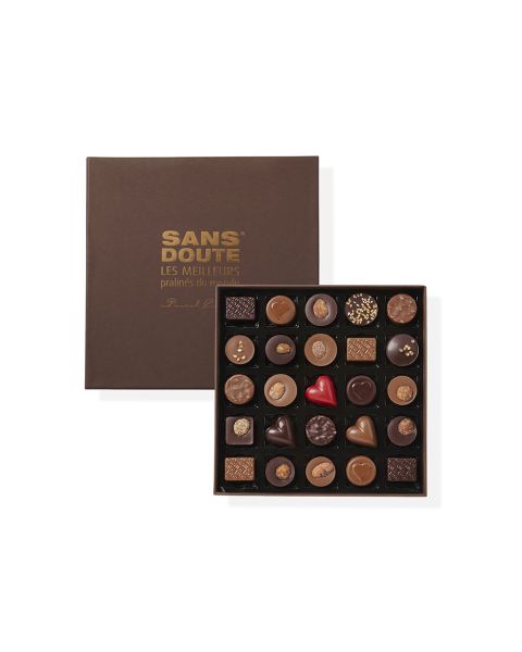 Coffret 25 pralinés assortis Sans Doute les Meilleurs pralinés du monde®