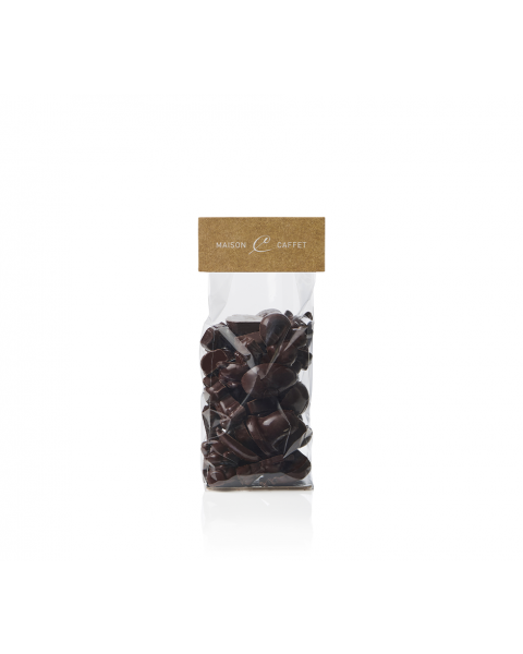 Fritures praliné Caffet au chocolat noir - 150g 