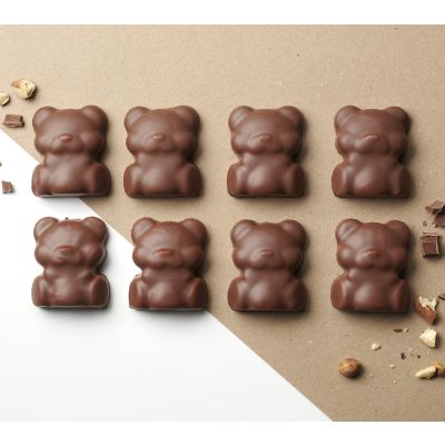 Box of 8 Praline Marshmallow Bears - 230g