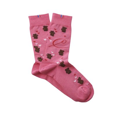  Chaussettes Gourmet Rose