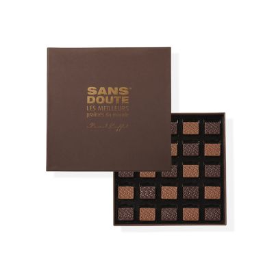 Coffret 25 pralinés Mortiers d'or