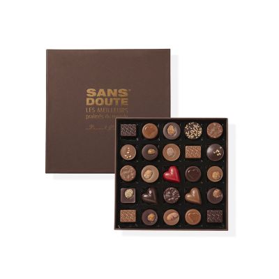 Coffret 25 pralinés assortis Sans Doute les Meilleurs pralinés du monde®