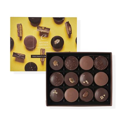 Box of 12 Assorted Entre-Deux Chocolates
