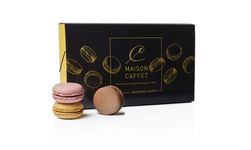 Coffret de 16 macarons assortis