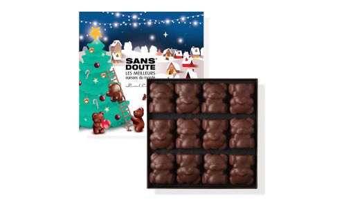 Coffret 12 Oursons praliné guimauve - 345g