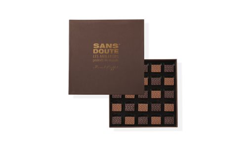 Coffret 25 pralinés Mortiers d'or