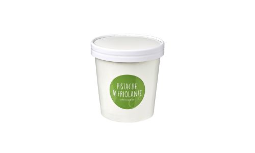Crème glacée Pistache Affriolante, 500ML