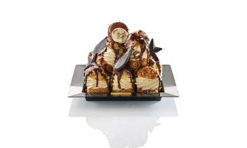Photo Profiteroles glacées vanille chocolat
