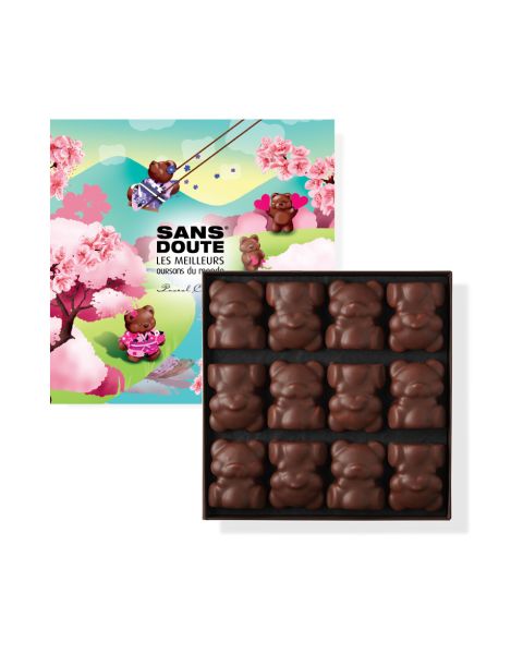 Coffret 12 Oursons praliné guimauve - 345g