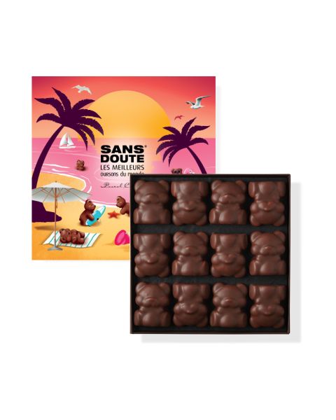 Coffret 12 Oursons praliné guimauve - 345g
