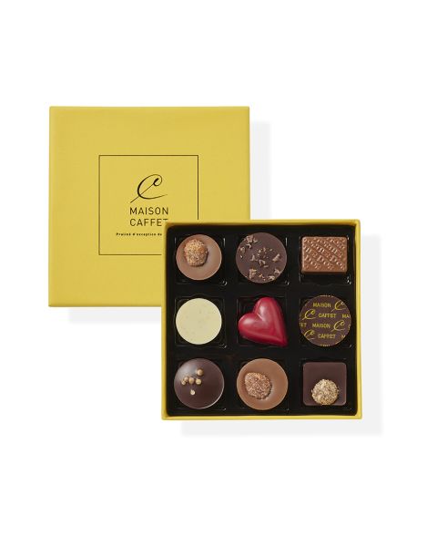 Coffret 27 chocolats assortis Exploration
