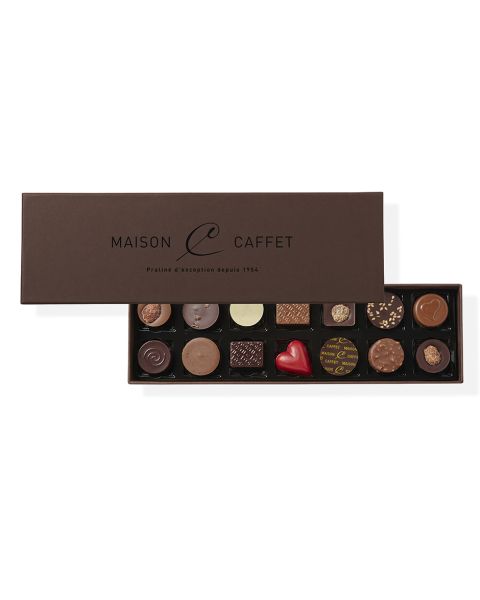 Coffret 42 chocolats assortis Sensoriel