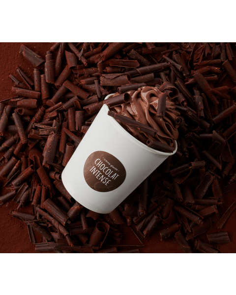 Crème glacée Chocolat Intense, 500ML