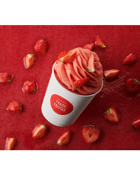 Sorbet Fraise Frivole, 500ML