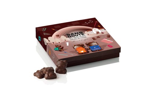 Coffret 12 Oursons praliné guimauve - 345g