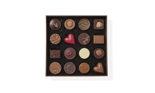 Coffret 16 chocolats assortis Exploration 