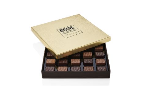 Coffret 25 pralinés Mortiers d'or - Edition 70ème anniversaire !