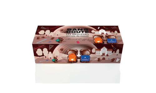 Coffret 8 Oursons praliné guimauve - 230g