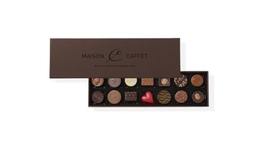 Coffret 42 chocolats assortis Sensoriel