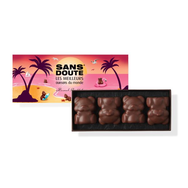 Box of 8 Praline Marshmallow Bears - 230g