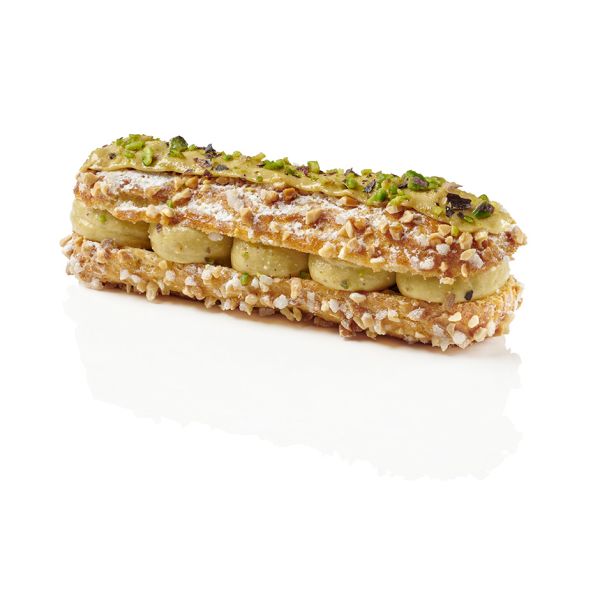 Eclair gourmand Pistachio