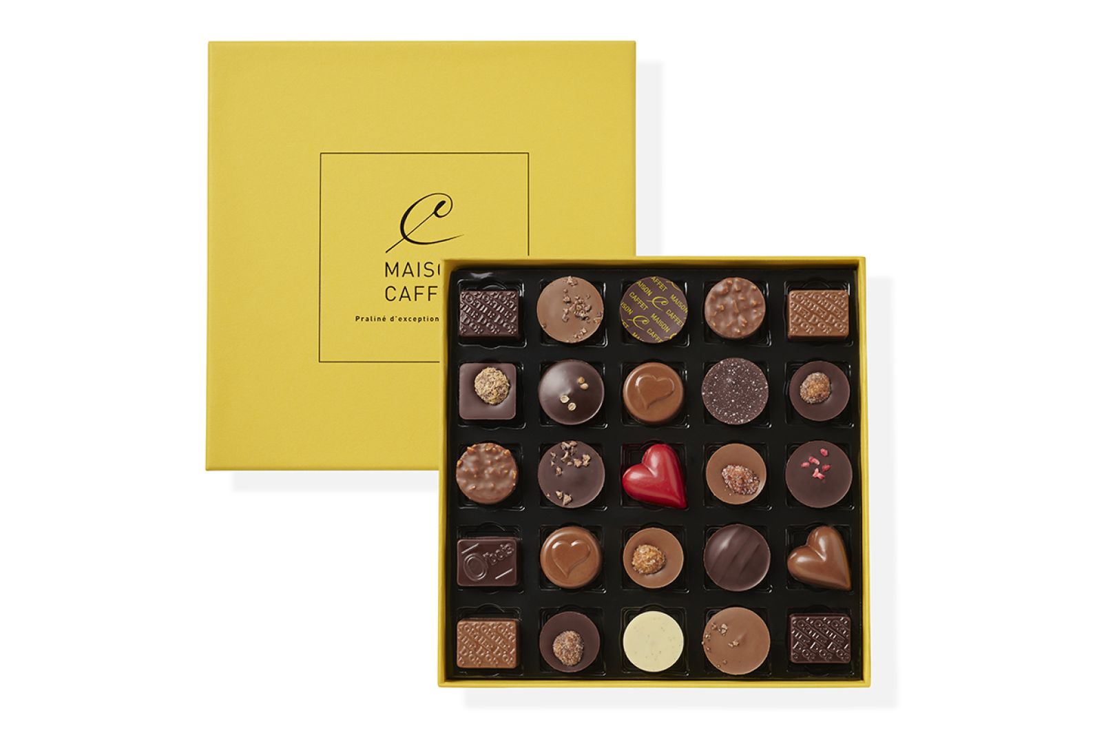 Coffret Dégustation T'a Milano - 21 Chocolats Classiques - 3 Variétés De Cacao 40% à 66% - 168g
