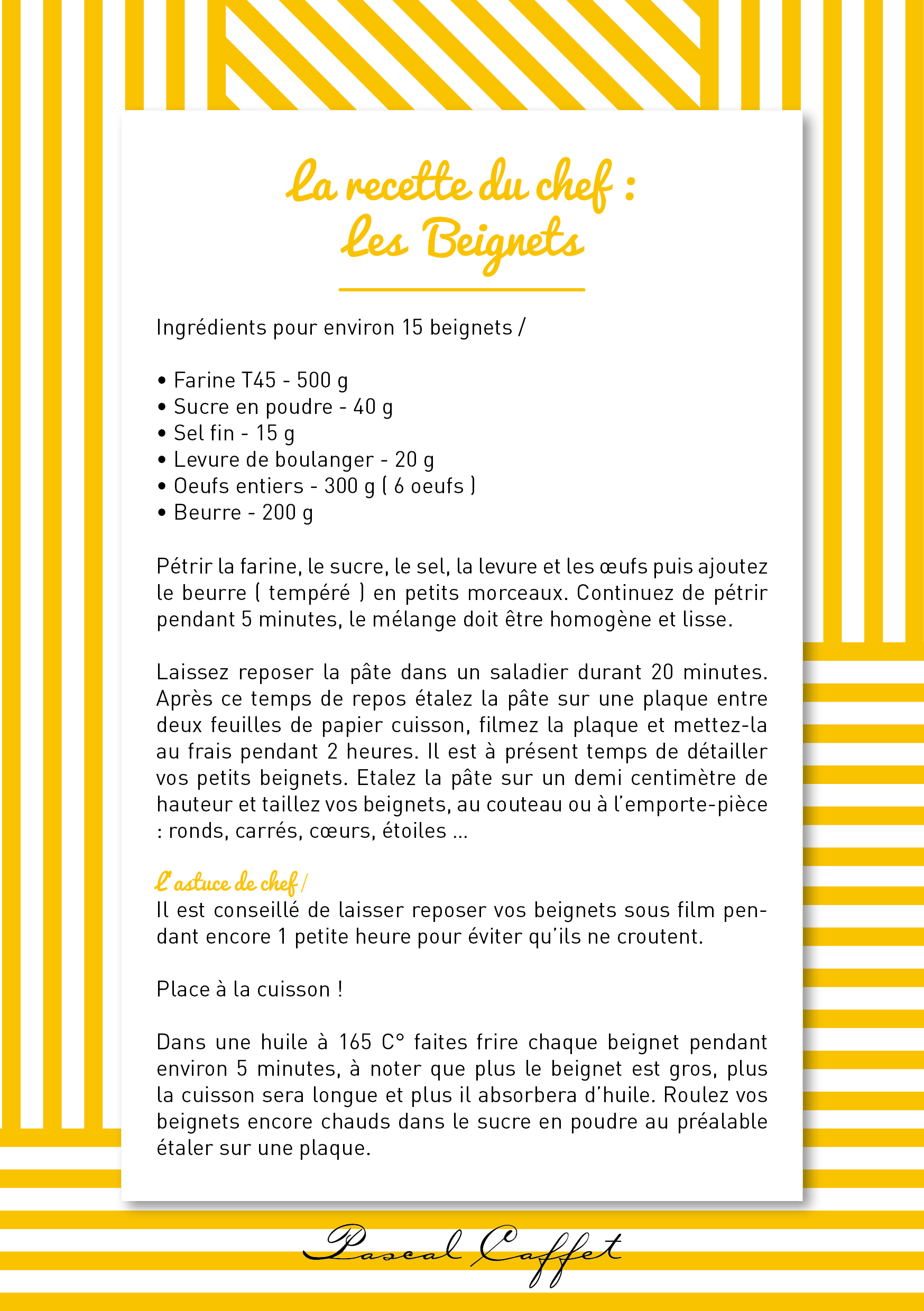 Mardi Gras : La recette originale by Maison Caffet